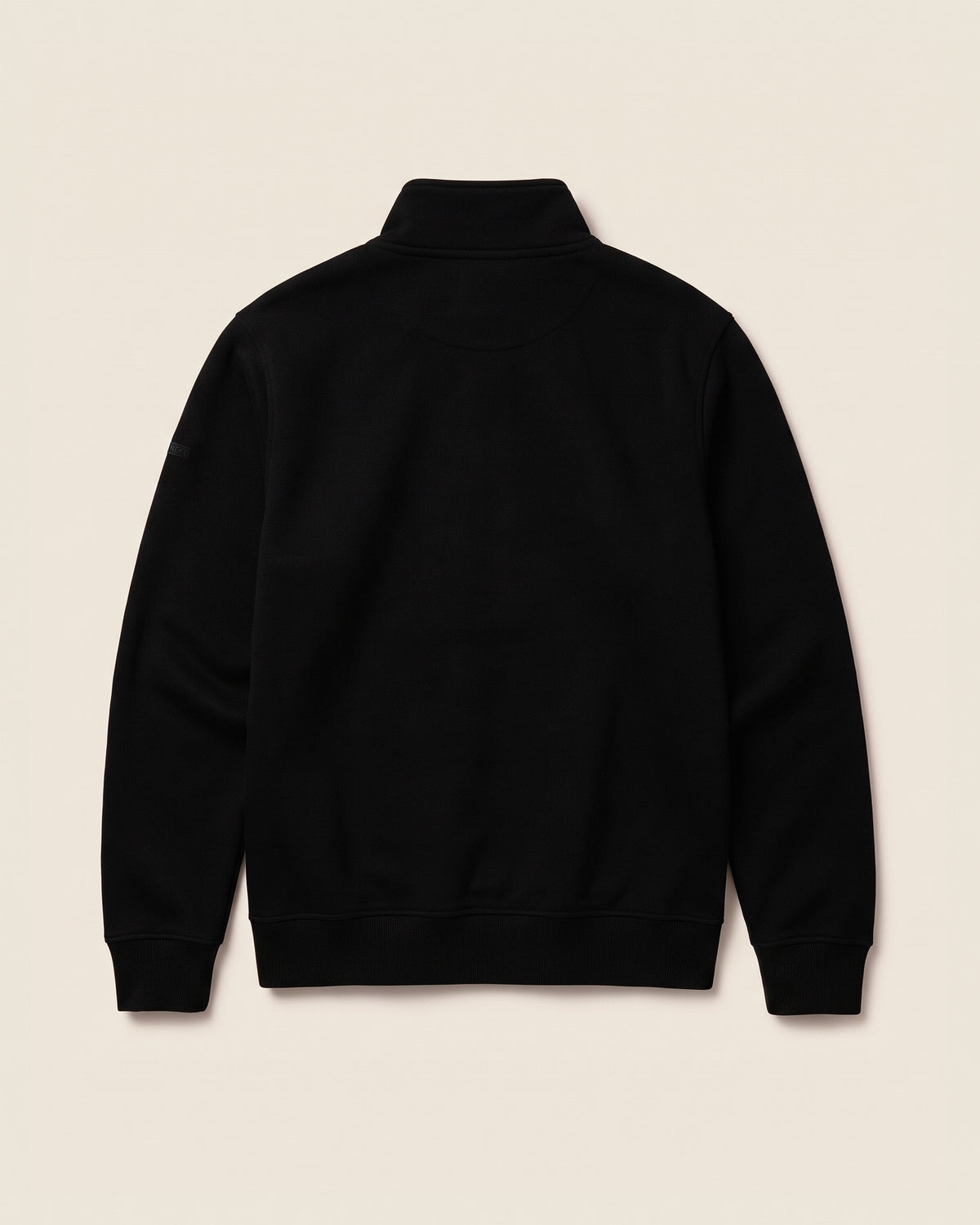 Half-zip duks - Crna