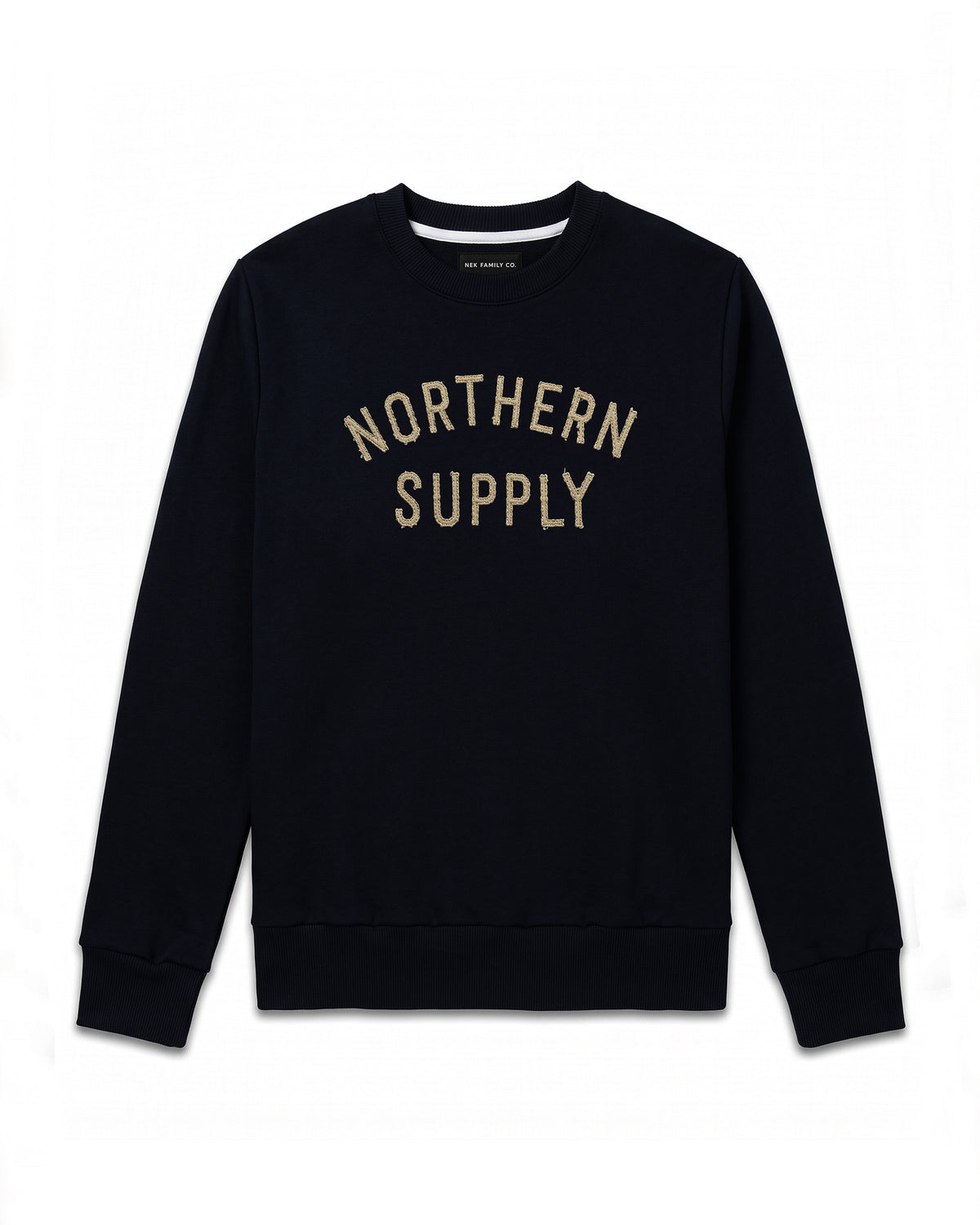Okrugli duks Northern Supply - Teget, prednja strana | NEK