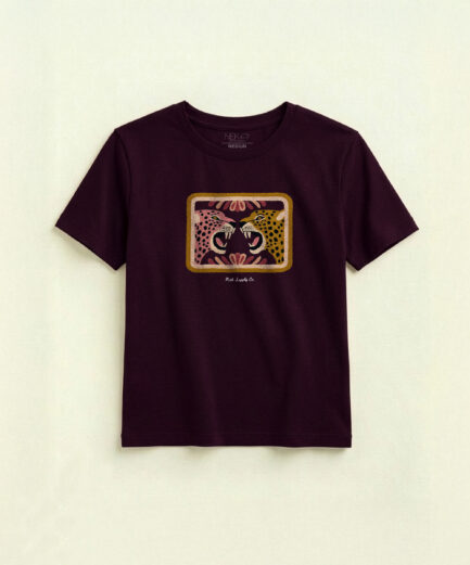 LEOPARD - Plum