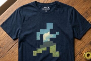 NEK muška majica Pixel Run teget - kako izabrati pravu veličinu