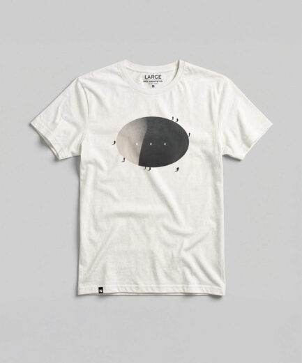 Muška majica Eclipse - Vanila